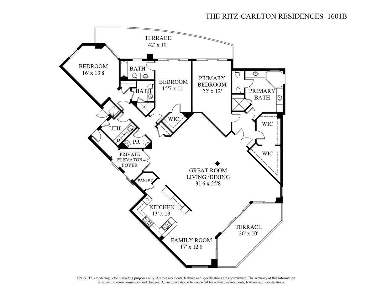 Ritz Carlton Residences Singer Island Unit 1601b photo 37