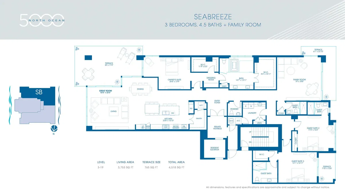 5000 North Ocean Unit 1803 photo 4