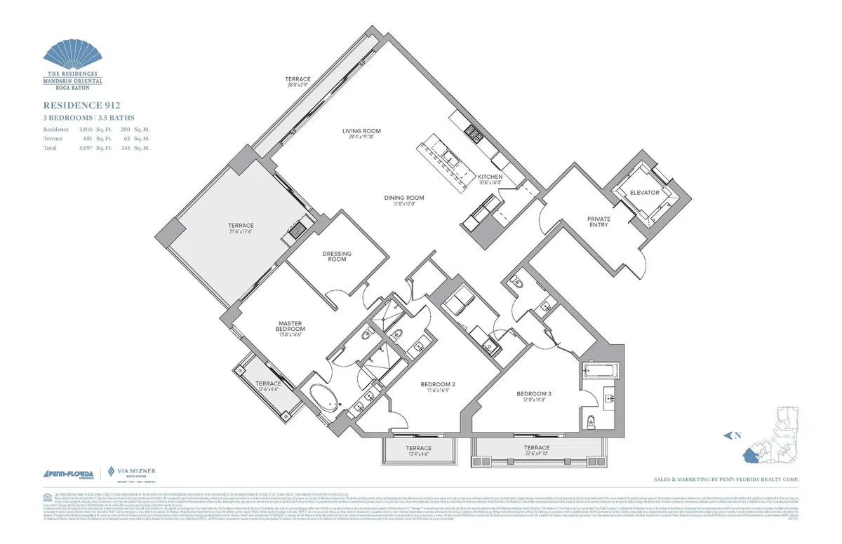 Mandarin Oriental Boca Raton Unit 912 photo 10