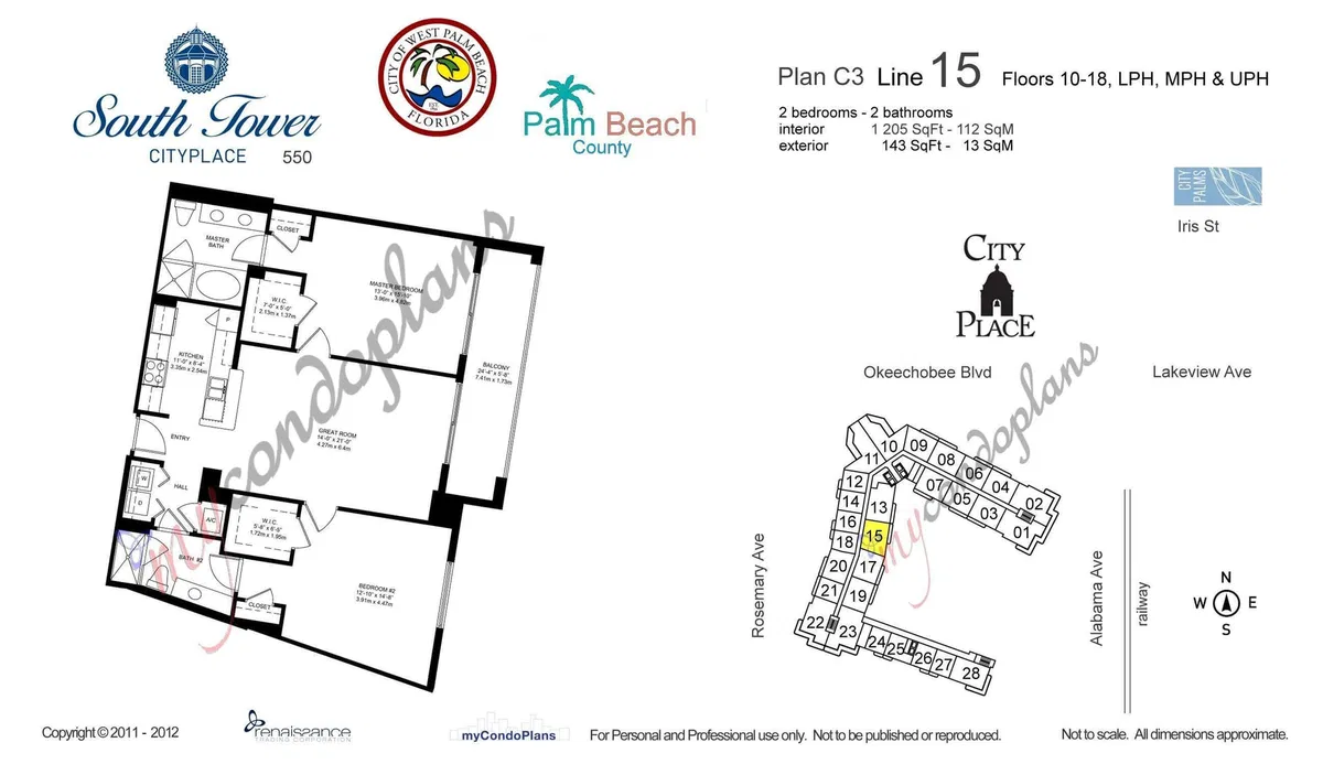 CityPlace South Tower Unit Mph15 photo 28