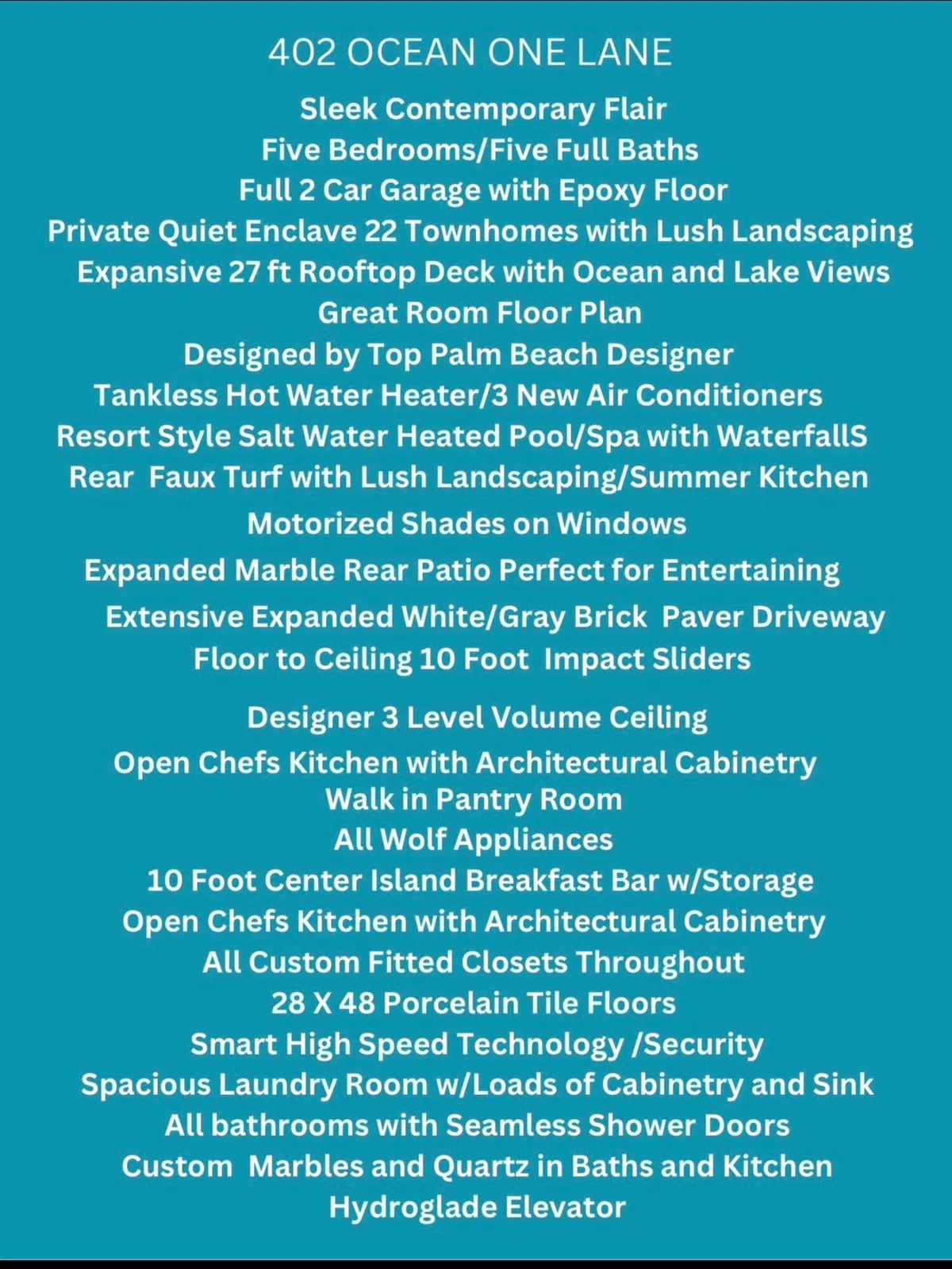 Ocean One Juno Beach Residence photo 43