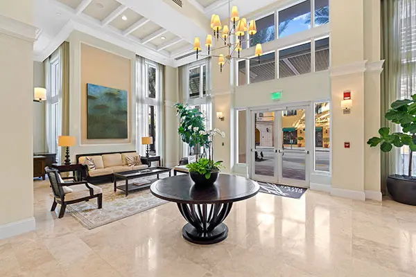 City Palms West Palm Beach Condominium Lobby