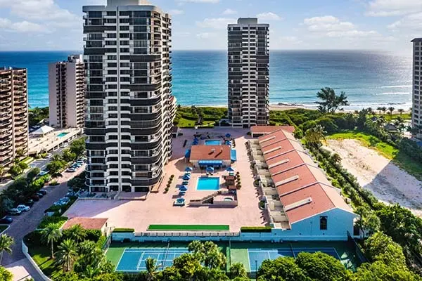 Martinique Singer Island Condo Aerial View