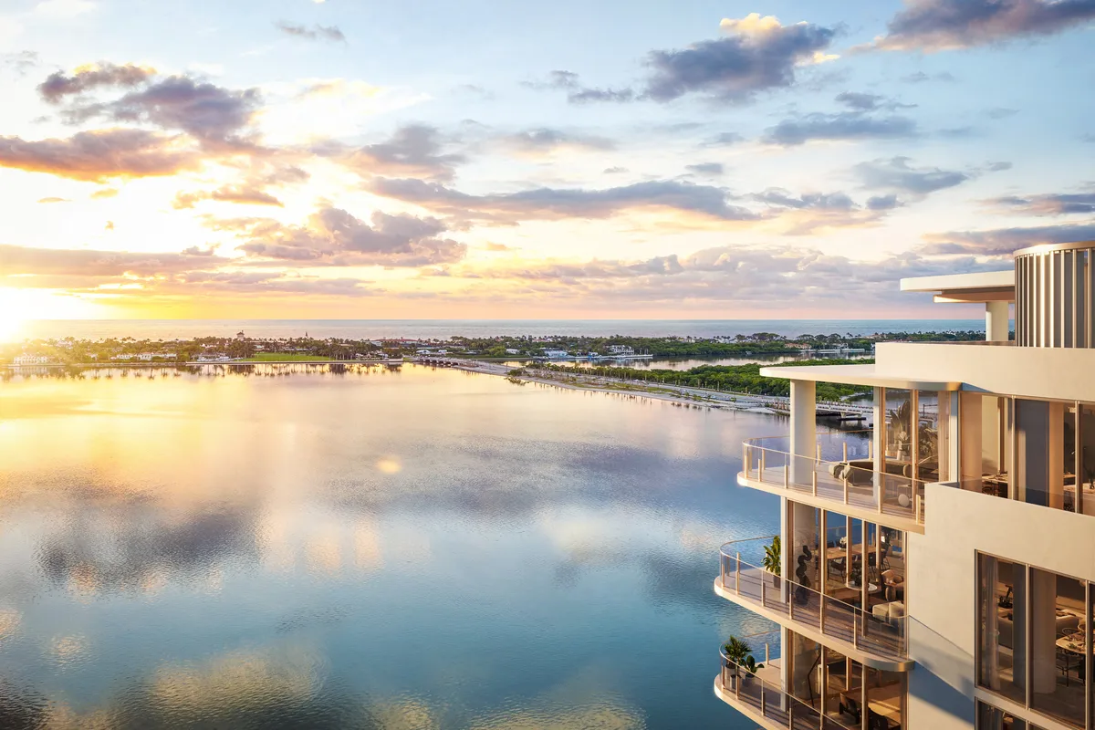 Maison d'Or — Aerial Vista 4 — Downtown West Palm Beach