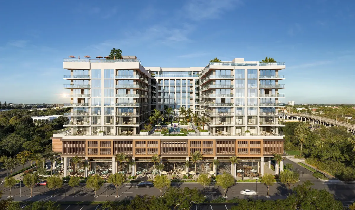 Nora House — Building front elevation 2 — Downtown West Palm Beach