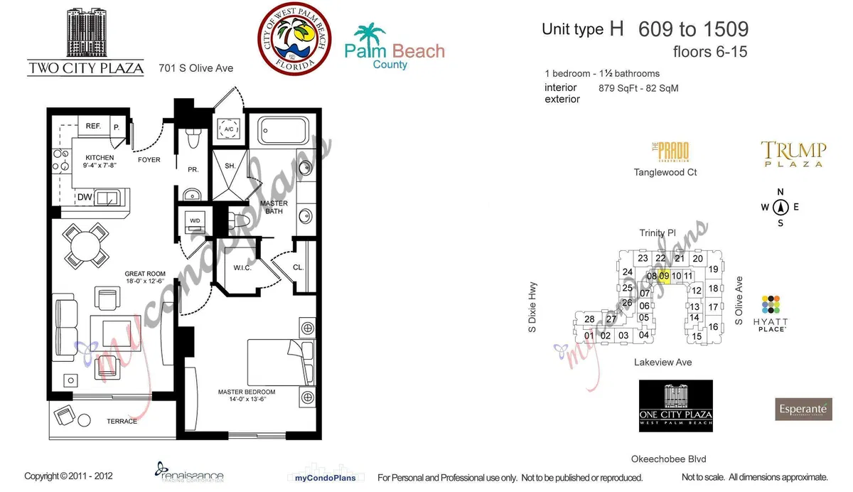 Two City Plaza Unit 1209 photo 22