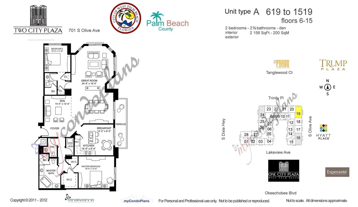Two City Plaza Unit 1219 photo 34