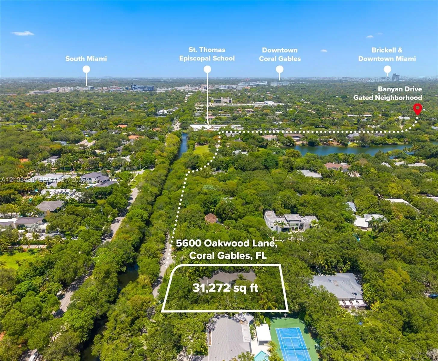 5600 Oakwood Lane, Coral Gables, FL 33156