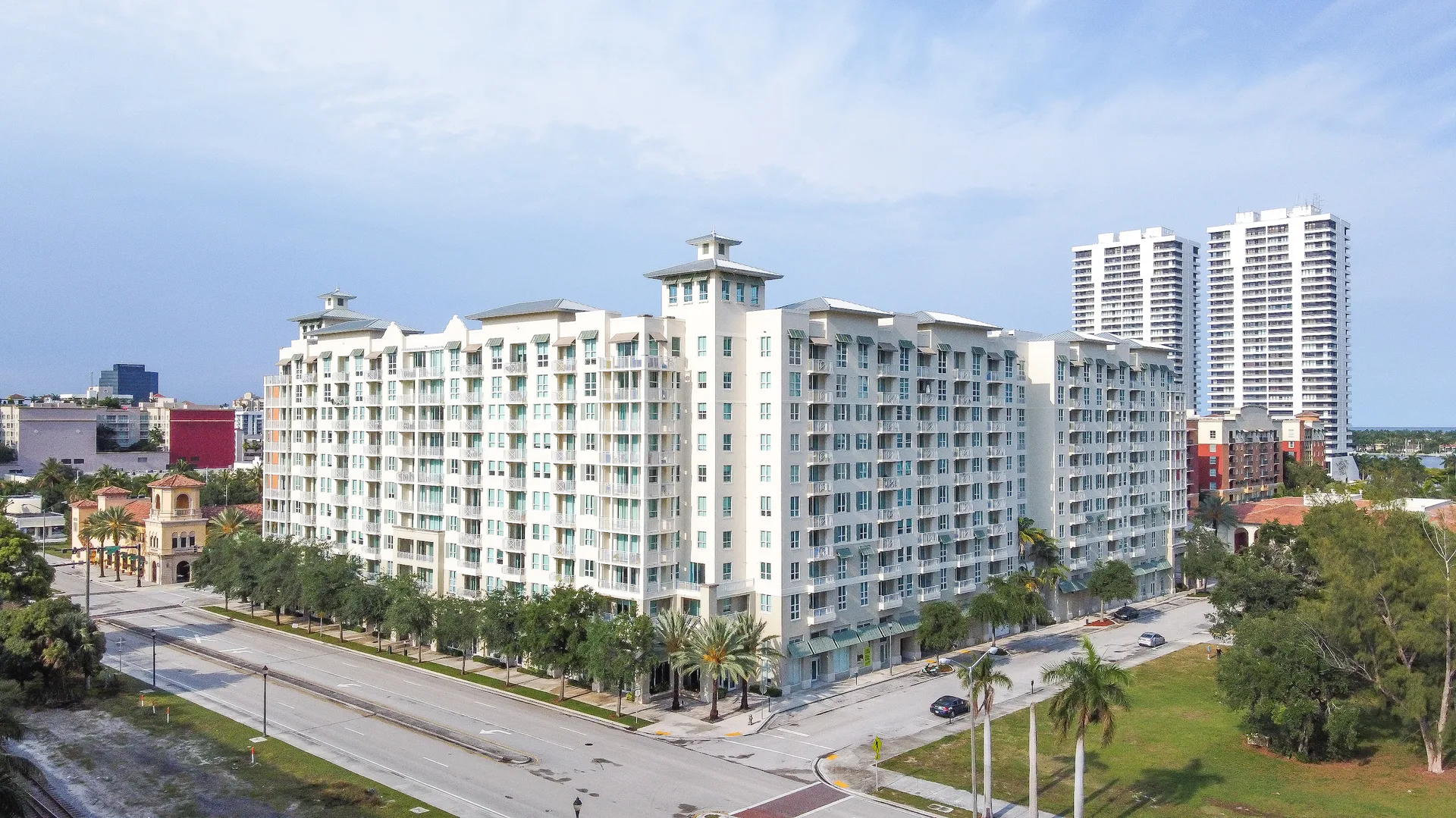 City Palms, Downtown West Palm Beach