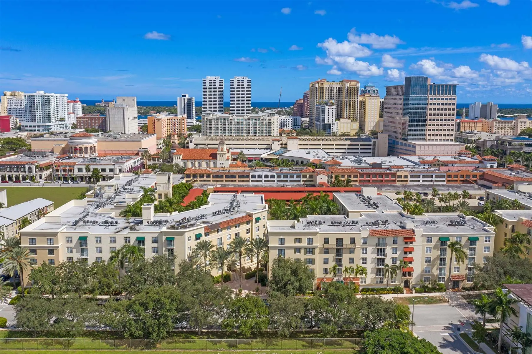 Courtyards in Cityplace, Downtown West Palm Beach