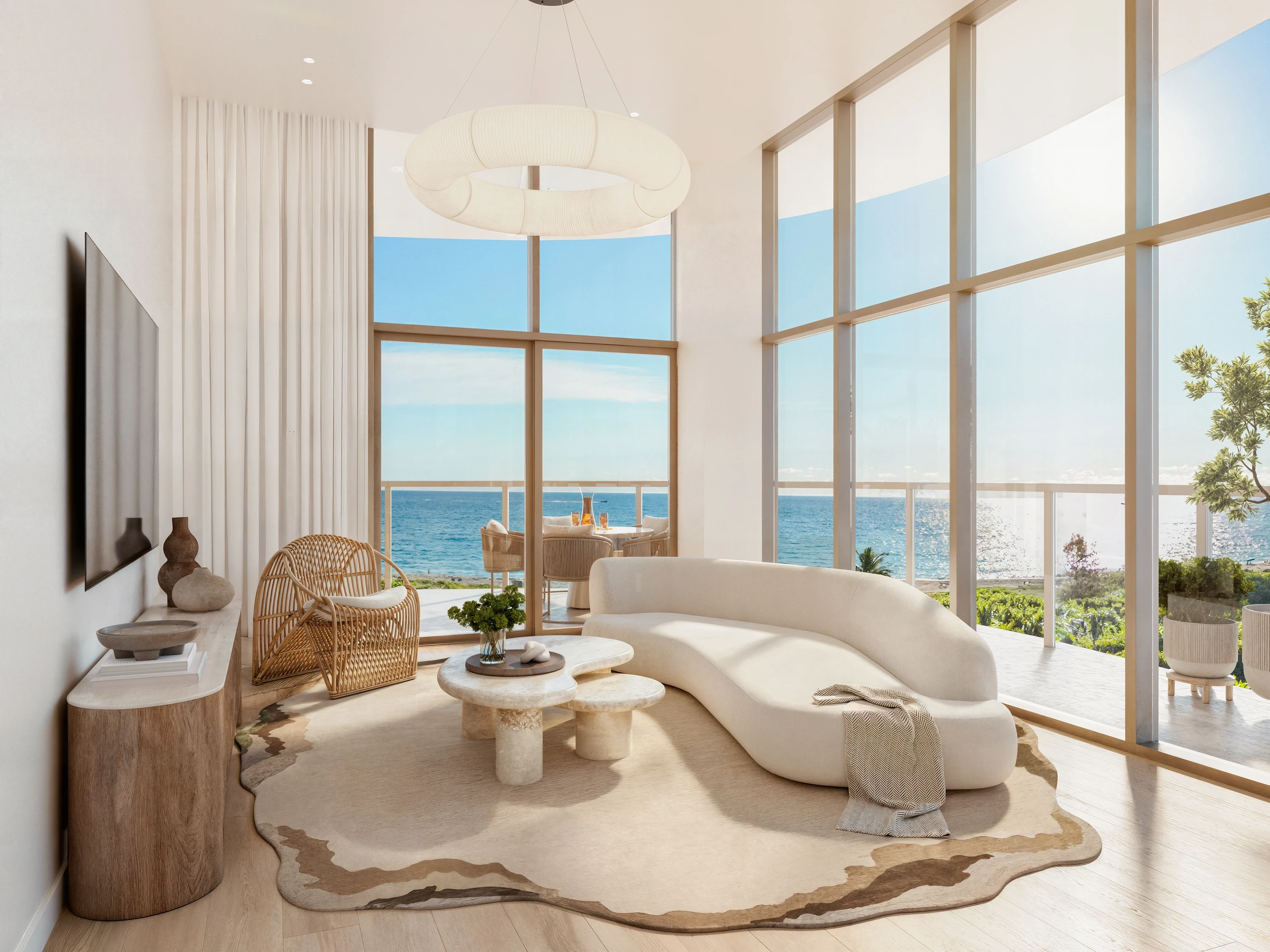 123 Ocean — Oceanfront Facade 1 — Singer Island
