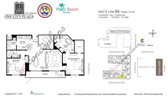 One City Plaza Unit 1604 photo 20