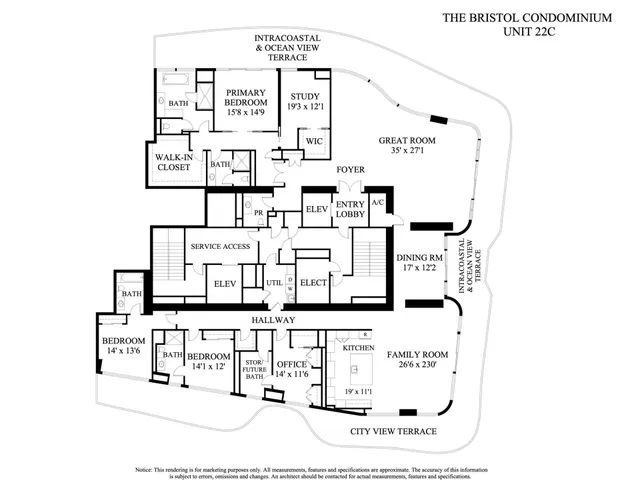 The Bristol Palm Beach Unit 2203 photo 51