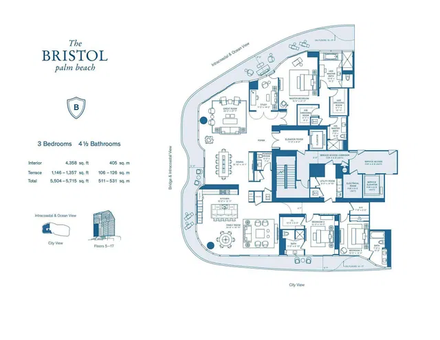 The Bristol Palm Beach Unit 1401 photo 16