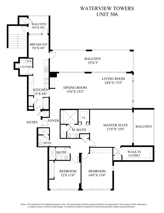 Waterview Towers Unit 506 photo 21
