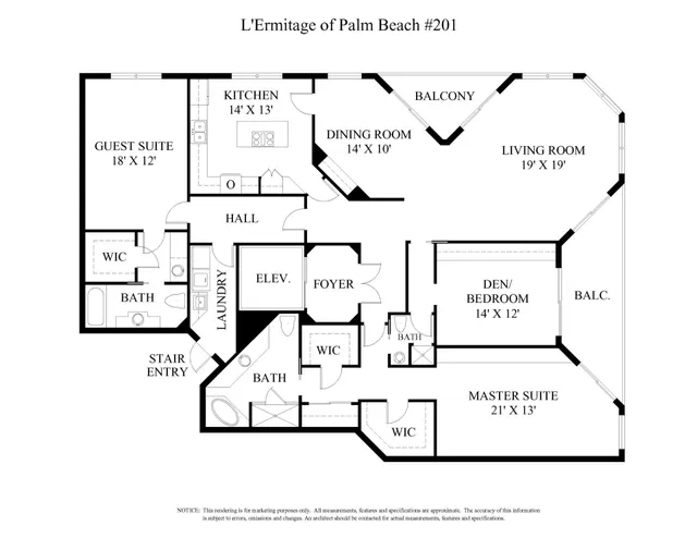 L'Ermitage Palm Beach Unit 201 photo 32