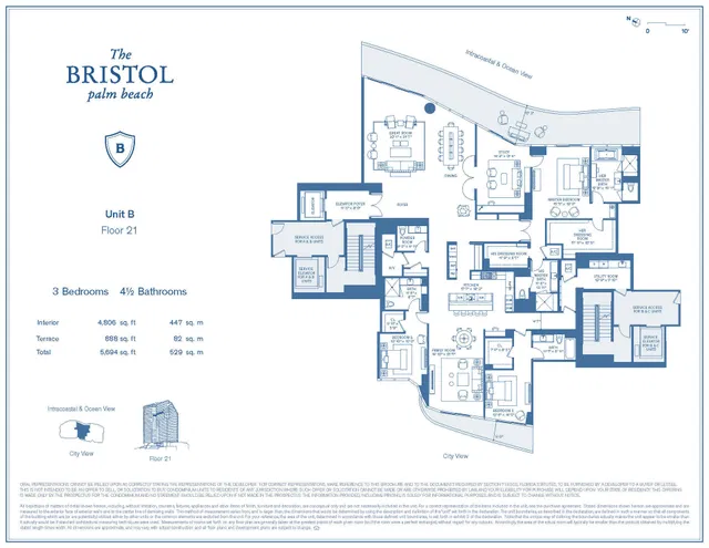 Bristol Palm Beach Unit 2102 photo 9