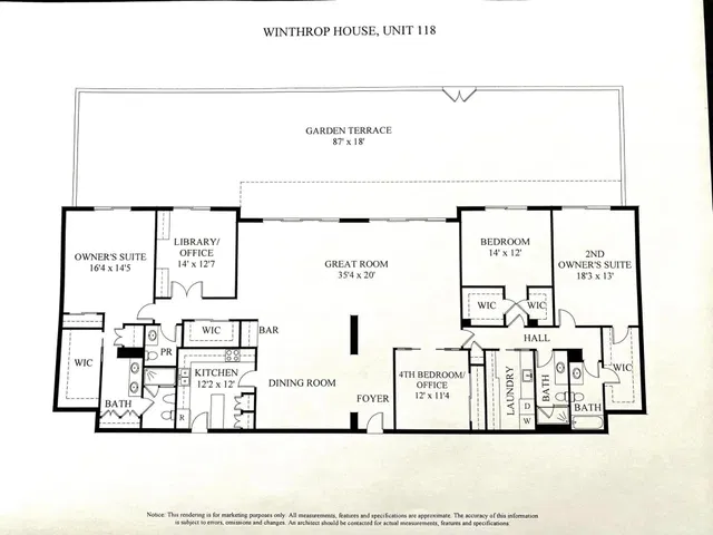 Winthrop House Condos Unit 118 photo 20