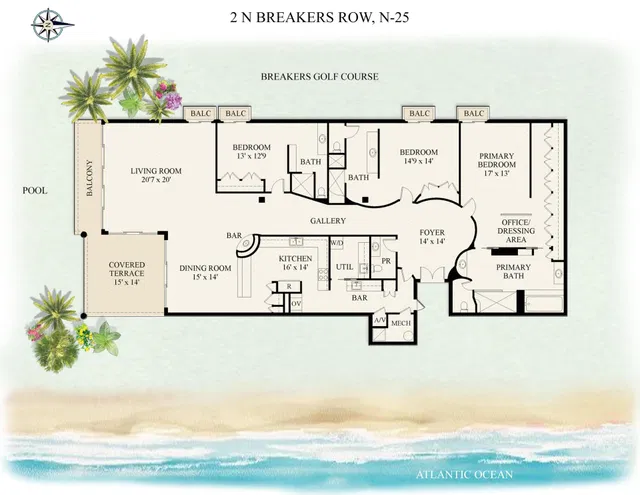 In-Town Palm Beach Unit N25 photo 78