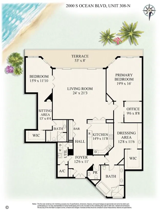 Sloan's Curve Palm Beach Unit 308n photo 55