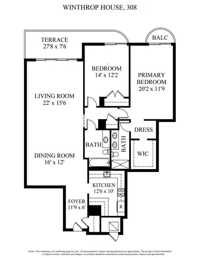 Winthrop House Condos Unit 308 photo 47