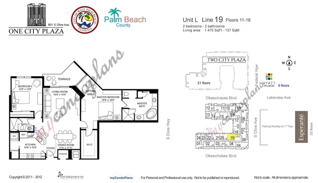 One City Plaza Unit 1119 photo 19