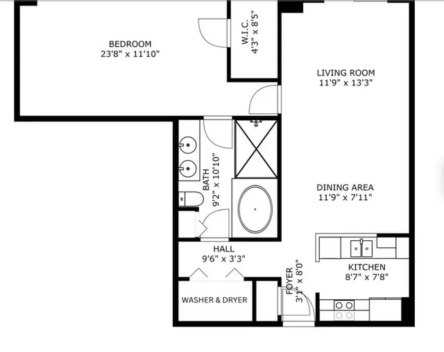 Cityplace South Tower Unit 825 photo 6
