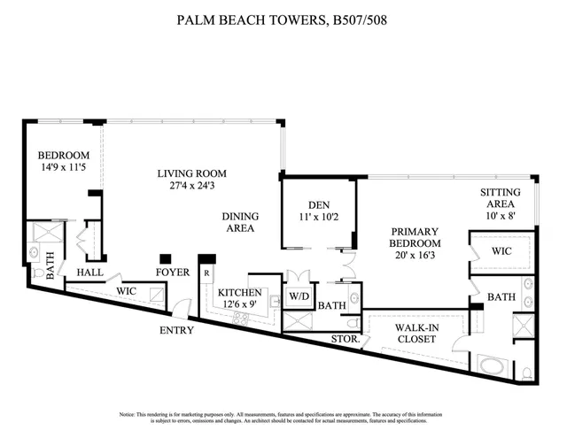 Palm Beach Towers, Palm Beach Unit 507B photo 16