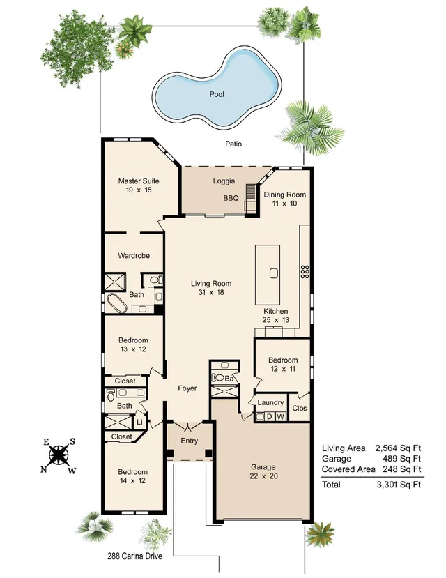 Jupiter Country Club Residence photo 41