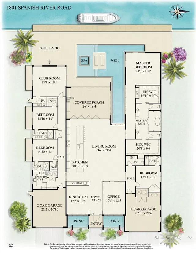 Spanish River Land Residence photo 56