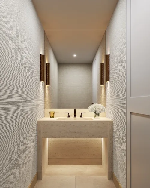 Villas at The Belgrove West Palm Beach — Powder Room