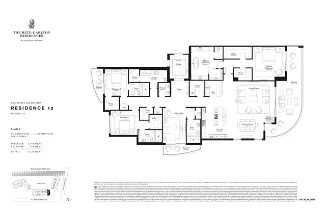 Ritz-Carlton Palm Beach Gardens — Plan F