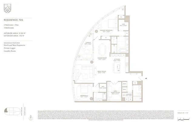 Shorecrest West Palm Beach — North West Exposure 2 Bed + Den