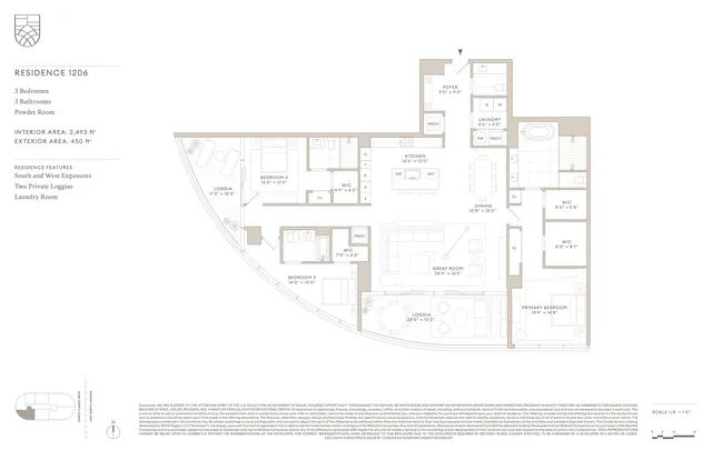 Shorecrest West Palm Beach — Southwest Exposure 3 Bed