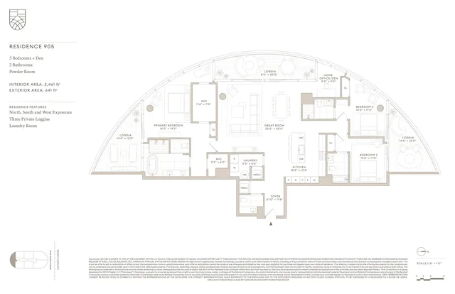 Shorecrest West Palm Beach — North, South, West Exposure 3 Bed  + Den