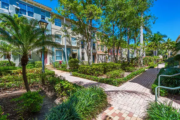 Courtyards in Cityplace — West palm beach