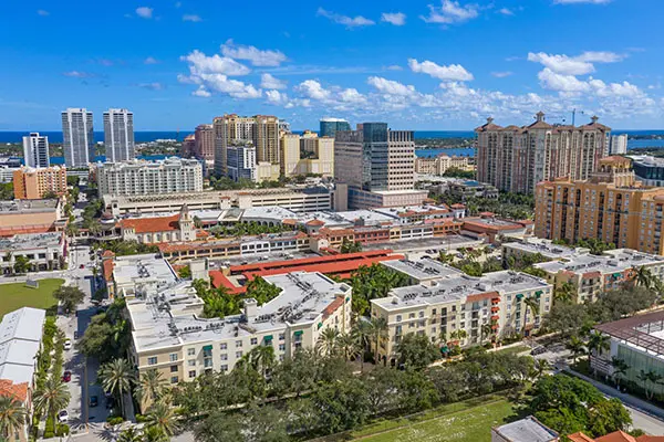 Courtyards in Cityplace — West palm beach