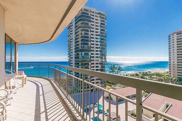 Martinique 2 Singer Island FL View of Condo from Balcony