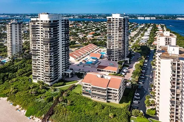 Martinique Singer Island Florida View of Condo and City