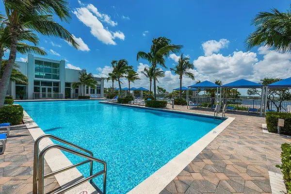 Swimming Pool at The Edge Condo in West Palm Beach