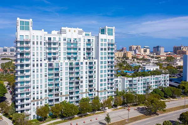 Sky view of The Edge Condominium