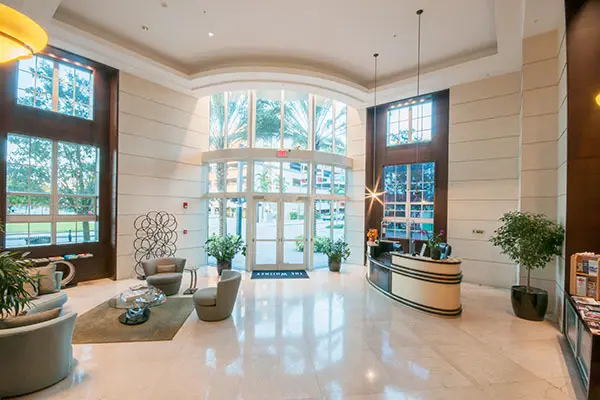 The Whitney West Palm Beach Florida Lobby