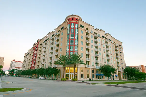 The Whitney Condos For Sale West Palm Beach Building from Street