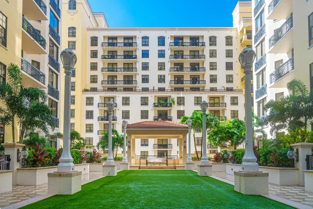 Two City Plaza — garden courtyard and event pavilion