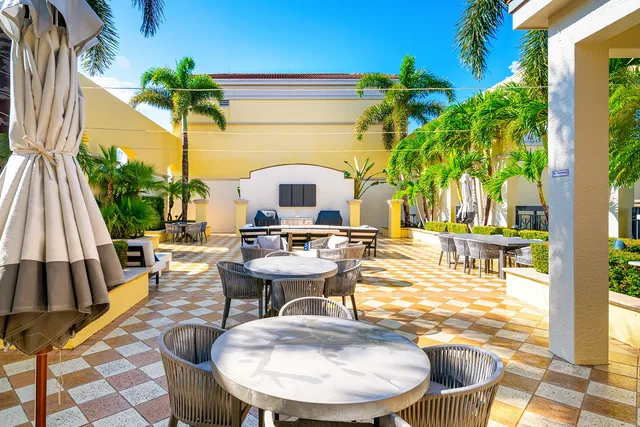Two City Plaza — rooftop dining terrace and outdoor lounge