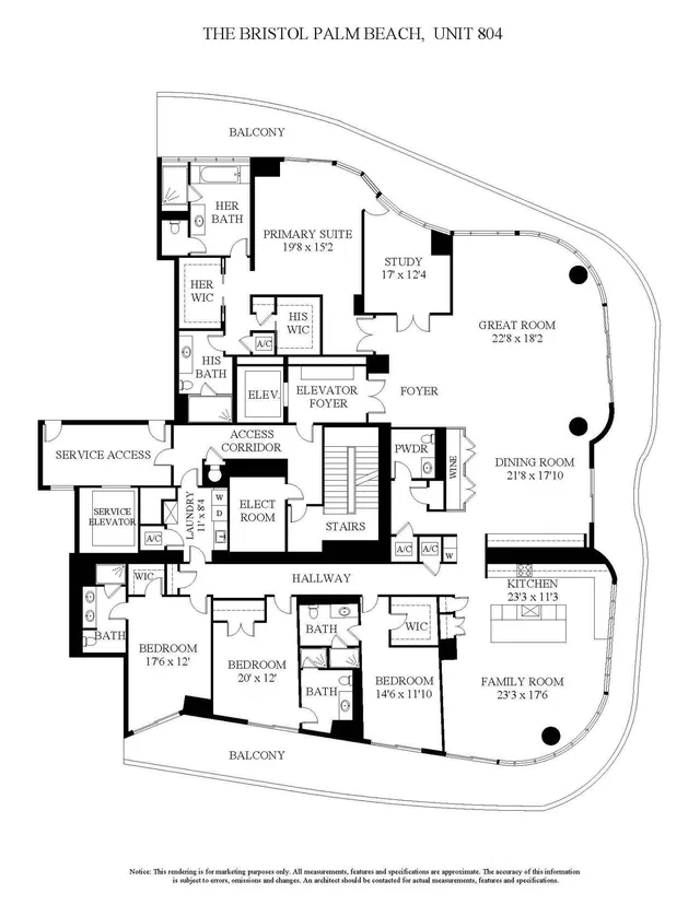 Bristol Palm Beach Unit 804 photo 58