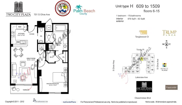 Two City Plaza Unit 1209 photo 22