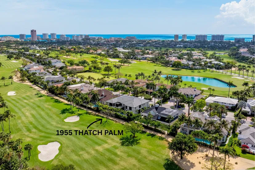 Sold Dec 2025 · 1955 Thatch Palm Drive, Boca Raton