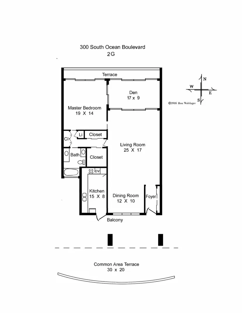 300 S Ocean Boulevard #2-G — photo 3