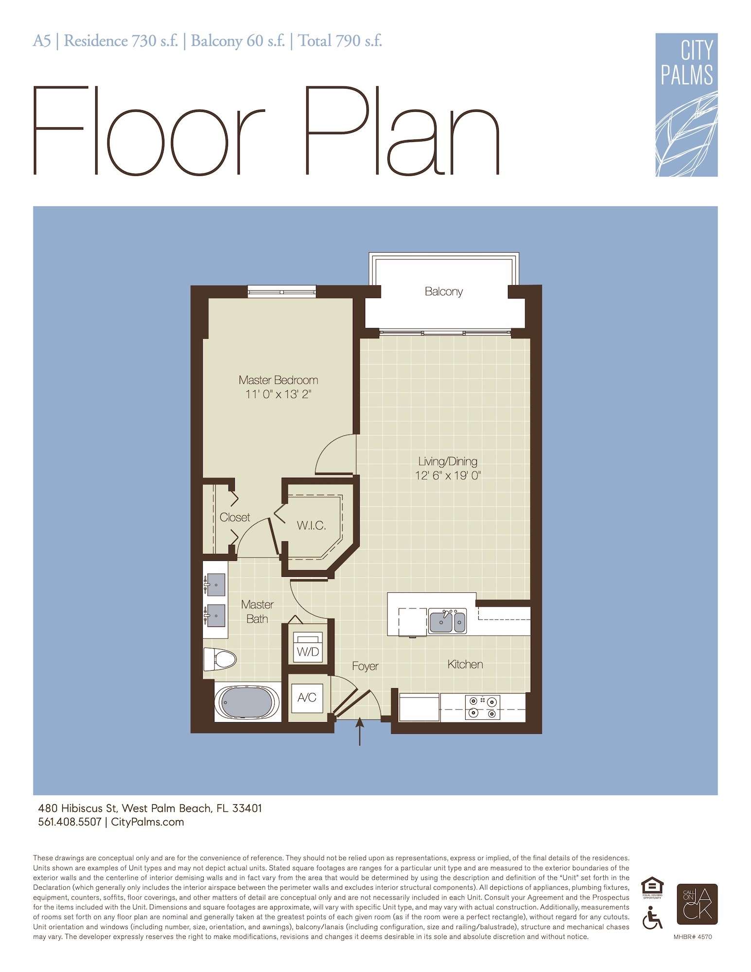 City Palms floorplan — Plan A5